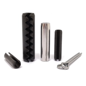 Acier inoxydable et acier au carbone, goupilles à fente dentées à ressort - Product Image 2