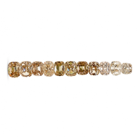 Chenjing Venta Caliente Diamante Cultivado en Laboratorio Suelto de 0.5ct a 1ct, Corte Cojín, Corte Antiguo, Color Champán, HPHT CVD, Venta al por Mayor
