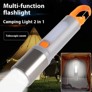 Siêu Sáng USB Kính Thiên Văn Tập Trung <span class=keywords><strong>LED</strong></span> Đèn Pin Đa Chức Năng Cho Nhà Ngoài Trời Khẩn Cấp Cắm Trại Nhà Máy Trực Tiếp Bán Hàng ABS - Product Image 2