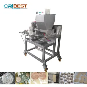 Top Sale Rvs Burger Patty Making Machine/Hamburger Vormmachine