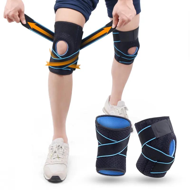 Gym running jogging used sport man women universal knee protect brace
