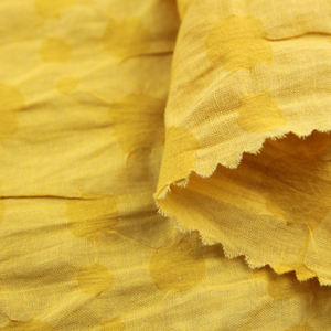 <span class=keywords><strong>Camicia</strong></span> elegante con gonna a maniche lunghe in Jacquard Jacquard tinta unita in puro cotone 100% biologico certificato GOTS - Product Image 4