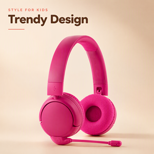 Audífonos coloridos para juegos para niños, con cancelación de ruido ANC, inalámbricos Bluetooth, con micrófono incluido para computadora portátil y tableta - Product Image 6