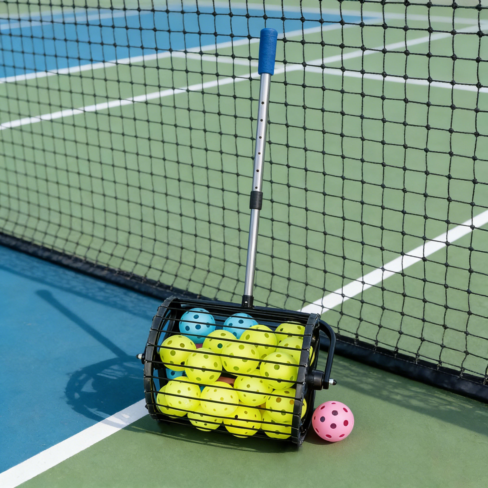 High Quality Durable Professional Table Tennis Tennis Ball Picker Retractable Design Pickleball Ball Collector Court Essential