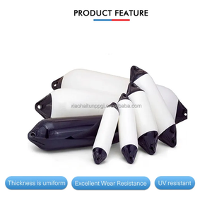 Petit <span class=keywords><strong>dauphin</strong></span> bateau <span class=keywords><strong>gonflable</strong></span> pare-chocs bateau garde-boue couverture PVC garde-boue bouée Protection UV nervuré bateau accessoires Yacht - Product Image 2