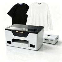 Imprimante automatique de bureau A3 rouleau à rouleau XP600 1390 PET Film 13 pouces Impresora DTF avec four pour tout T-shirt textile