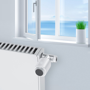 Vanne thermostatique intelligente Tuya Zigbee TRV pour <span class=keywords><strong>radiateur</strong></span>, <span class=keywords><strong>compatible</strong></span> <span class=keywords><strong>Google</strong></span> <span class=keywords><strong>Home</strong></span>, systèmes CVC - Product Image 4