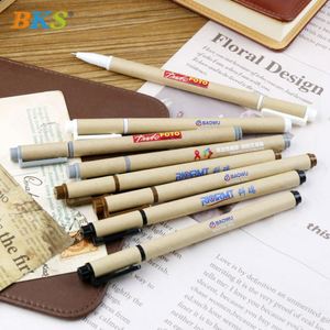 Bolígrafo de Gel Ecológico con Logotipo Personalizado, Bolígrafos de Papel Natural con Tinta Negra de 0.5 mm, Multicolores para Oficina/Escuela/Regalo - Product Image 3