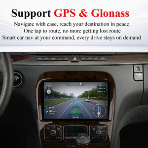Lettore DVD per Auto Android <span class=keywords><strong>Serie</strong></span> Smart Penhui per <span class=keywords><strong>Mercedes</strong></span> Benz Classe <span class=keywords><strong>S</strong></span> W220 VV220 1998 - 2005 Radio Navigazione GPS - Product Image 3