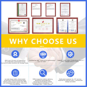 Câblage OEM ODM à 4 broches avec conducteur en cuivre pour appareils électroménagers, assemblage de câbles électroniques, terminaux Molex JST H2 TE HRS pour machines - Product Image 6