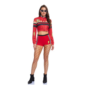 Disfraz Sexy de Estilo Racing para Halloween, Vestido para Actuaciones en Escenarios de Carnaval para Mujeres - Product Image 3