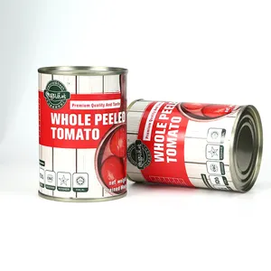 Tomate en conserve biologique à ouverture facile et à ouverture dure Tomate en conserve du fournisseur populaire de pâte de tomate