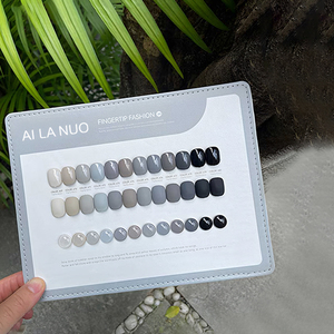 AILANUO, venta al por mayor, suministros para decoración de uñas, paquete de caja de uñas gratis, 12 colores, Kit de esmalte de uñas en Gel Vernis, esmalte de Gel semipermanente - Product Image 3