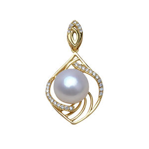S925 Silver Pendant Hair Accessories <b>Holder</b> 8-10 Bottom <b>Holder</b> Concealer Pearl Shaped DIY <b>Jewelry</b> Findings 3mm Size - Product Image 5