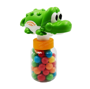 Caramelle Gommose a Forma di Alligatore Tricolore Bestar con Jelly Bean, Fornitura all'Ingrosso per Bambini - Product Image 4