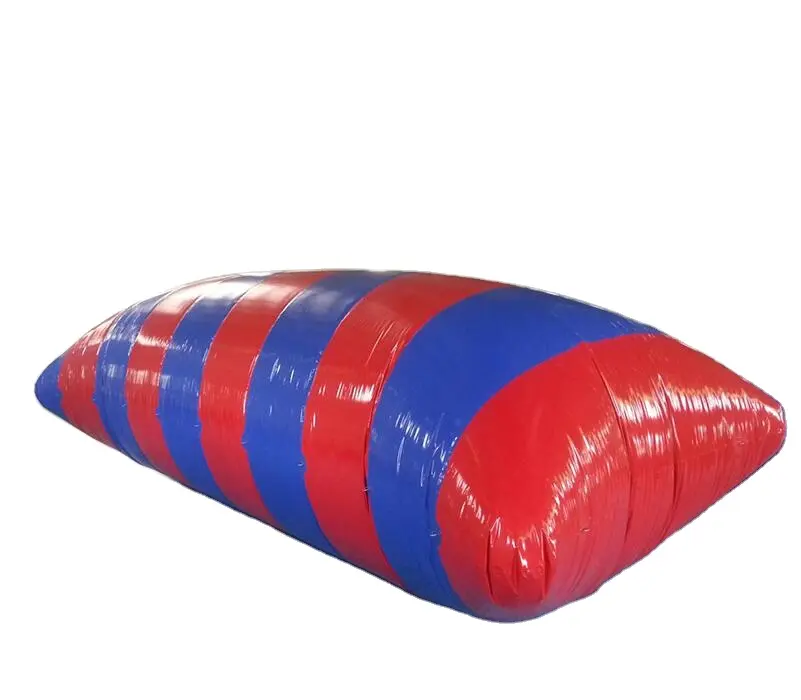 वाणिज्यिक ग्रेड Inflatable पानी कूद तकिया/बिक्री के लिए Inflatable पानी गुलेल बूँद लांचर