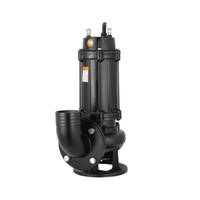 Pompe submersible anti-colmatage série QW 380V pour eaux usées industrielles avec rotor de découpe