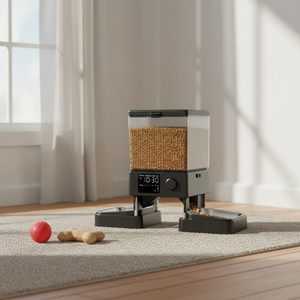 Comedero y Bebedero Inteligente 2 en 1 <span class=keywords><strong>para</strong></span> Mascotas, Funciona con Batería, Plástico, 4L, Sistema Automático de Alimentación y Bebida <span class=keywords><strong>para</strong></span> Perros - Product Image 4