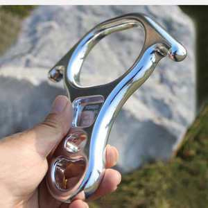 Mosquetón Forjado de 9000 Libras (40KN) para Escalada, Montañismo, Rappel, Control de Descenso, Gestión de Cuerdas y Anclaje de Seguridad - Product Image 5