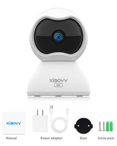 Xiaovv Q2 Wifi Máy Ảnh Nhà Không Dây Giám Sát An Ninh Máy Ảnh Báo Động PTZ <span class=keywords><strong>Camera</strong></span> Không Dây - Product Image 6