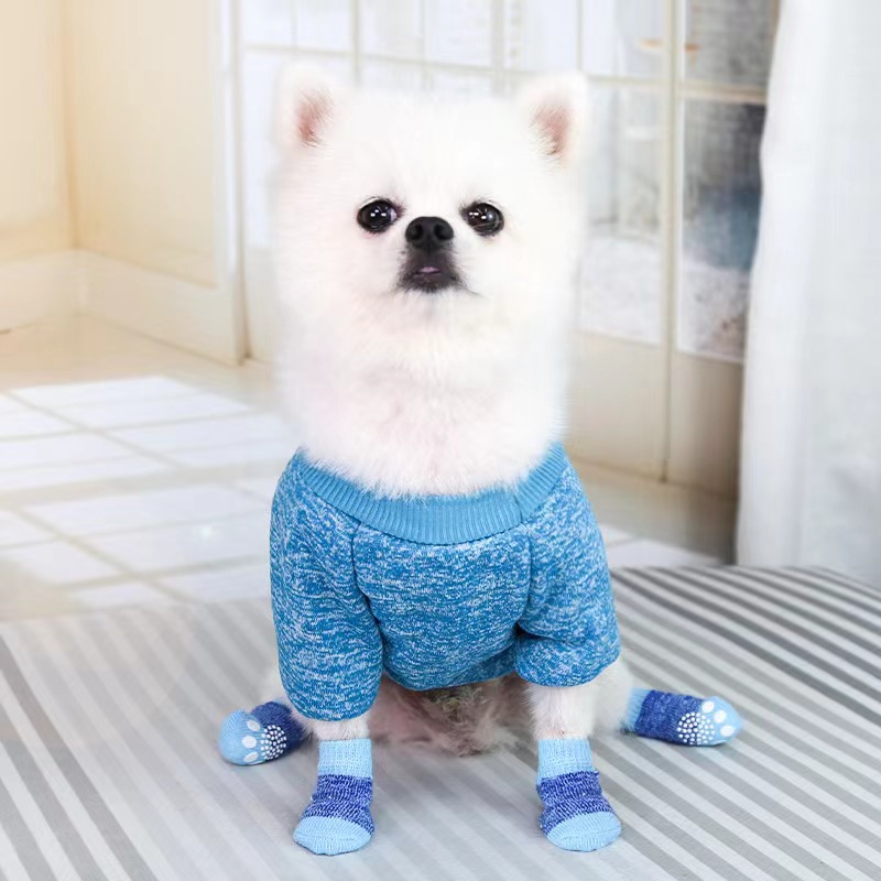 Factory Selling Nice Quality Cute Pet Socks Multi-Pattern Dog Socks Warm Accessories For Pet Dog Cat