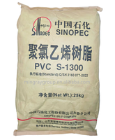La Chine vierge chimique Sinopec résine PVC à base d'éthylène S-700 S-1000 S-1300 sous forme de poudre pour tuyaux portes fenêtres