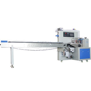 เครื่องบรรจุแบบแท่งม้วนเค้กประเภทหมอนสำหรับเครื่องดื่มและอาหารเครื่องบรรจุบิสกิต - Product Image 1