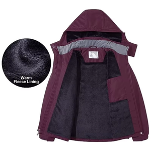 Offre Spéciale femmes Softshell <span class=keywords><strong>veste</strong></span> chaud hiver imperméable manteau <span class=keywords><strong>de</strong></span> neige avec capuche coupe-vent montagne extérieur <span class=keywords><strong>veste</strong></span> <span class=keywords><strong>de</strong></span> <span class=keywords><strong>pluie</strong></span> - Product Image 3