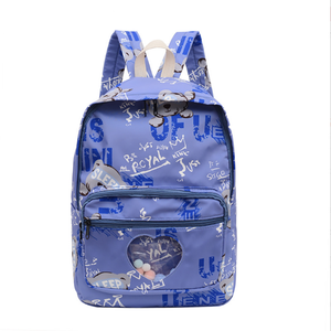 Custom Beg School Bag Girl Cute Cheap Backpack Sac a Dos for School Boy Mini Polyester Bag Mochila de Nino Kawaii Tas Anak 2022