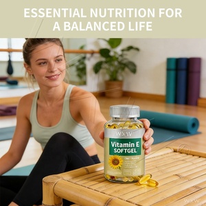 Gélules de <span class=keywords><strong>Vitamine</strong></span> E de Qualité à Bon Prix, 318 UI, Antioxydant, Soutien Éclat de la Peau, Complément Quotidien Personnalisé - Product Image 3
