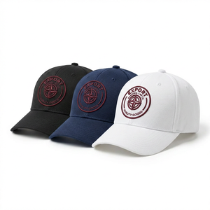 Casquette de baseball à 6 panneaux avec logo personnalisé brodé, en coton sergé noir de haute qualité, motif lettres, fermeture snapback, ajustable, pour hommes et femmes, sport - Product Image 6