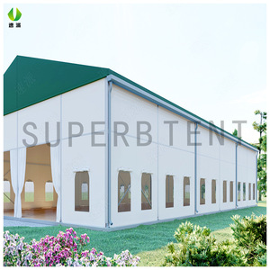 Superbe Pavillon Tente à Conception Moderne, Capacité de Charge du Toit de Plus de 9 kg/m², Atelier/Entrepôt en Aluminium - Product Image 4