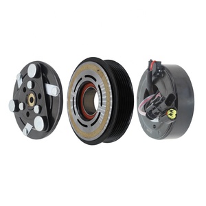 Embrayage compresseur pour <span class=keywords><strong>jaguar</strong></span> xf 6pk 114mm, pièce de rechange, accessoire de climatisation automobile, haute qualité - Product Image 1
