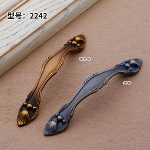 Lideshi European Style Cabinet Door Handles 2242 Antique Bronze Plated Furniture Hardware Handle Easy Installation - Product Image 3