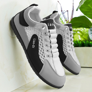 Nouvelles baskets décontractées pour hommes en maille respirante, style printemps 2026, version coréenne, chaussures tendance pour jeunes hommes - Product Image 5