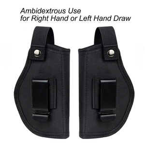 Outdoor Sports Durable Waterproof Nylon Tactical Gun Holder Belt <strong>Holster</strong> Gun Case With Iron Clamp - Product Image 3