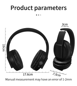 Dropshipping D816 Over-Ear-Kopfhörer Faltbar 3,5mm Kabelgebunden & Kabellos mit TF-Karten-/FM-Radio-Unterstützung Bluetooth-Headset mit Mikrofon - Product Image 6
