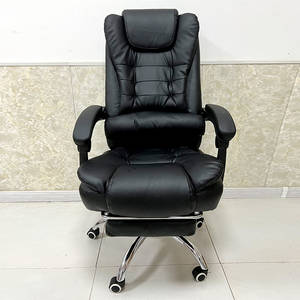 Armlehne Komfortable Computer aufgabe Arbeits stuhl Massage Bürostuhl 360 Drehbarer Executive PU Leder Bürostuhl - Product Image 4