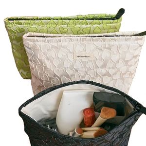 Trousse de Toilette Portable pour Femme avec Fermeture Éclair, Rangement Multifonctionnel pour Articles de Toilette et Cosmétiques - Product Image 1
