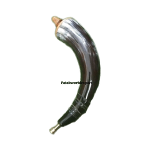 Cuerno de polvo barato hecho a mano 100% Cuernos de polvo medievales vikingos naturales con tapa de madera a la venta por Falak World Export - Product Image 1