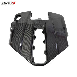 Suitable for Lexus RC F GS F 5.0 Carbon Fiber <strong>Engine</strong> Cover, OEM Style High Quality Real Carbon Fiber <strong>Engine</strong> Shroud. - Product Image 1
