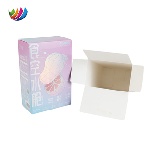 Boîtes d'emballage en carton personnalisées imprimées, biodégradables, refermables, pour <span class=keywords><strong>poudre</strong></span> de boisson instantanée, en papier BOPP brillant - Product Image 4