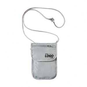 <b>RFID</b> Blocking Travel <b>Wallet</b> - Secure Passport Holder, Phone & Card Organizer with Adjustable Strap - Anti-Theft Waist Pack - Product Image 1