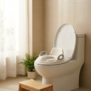 Mon premier siège d'apprentissage de la propreté avec marchepied, coussin doux, dossier ergonomique, antidérapant, adapté aux tout-petits de 1 à 7 ans, OEM - Product Image 4