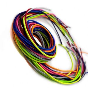 Colorful Elastic Rubber <b>Cord</b> String Polyester 2-3mm Elastic <b>Cord</b> Rubber Ropes for Shoes Bags Garments Home Textiles Packaging - Product Image 6