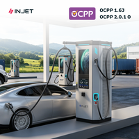 Chargeur DC modulaire 120-480 kW, normes CCS1/CCS2/NACS/GB/T, refroidissement par air/liquide |   INJET Ampax Pro Nouvelle énergie haute vitesse