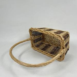 Panier tissé en osier avec poignée - Product Image 6