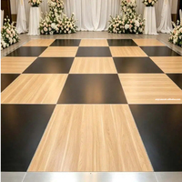 Scène de danse portable pour mariage, système de dalles emboîtables