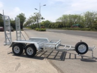 Mini remorque d'excavatrice à essieu tandem approuvée par VTA