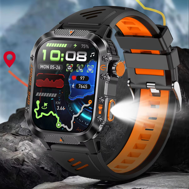 Wonlex HT36 Waterproof Smart Watch IP68 Adults Android GPS Location Calling Activity Tracker Smartwatch